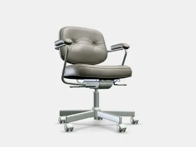 ALEFJALL Office chair 3 Low-poly 3D model