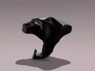 Panther ring 3D model