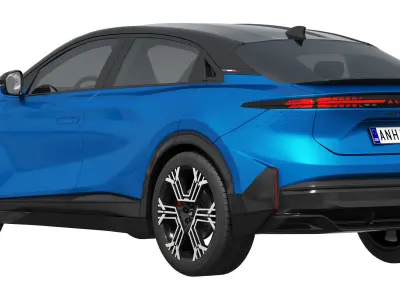 Alpine A390 GTS 2026 3D model