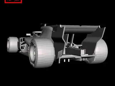 Formula 1 - Ferrari SF71H 2018 3D print model