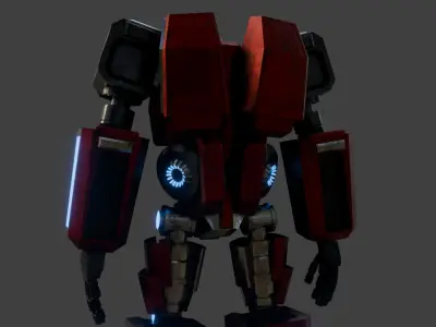 ironhide work in progress Free 3D model