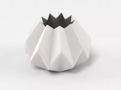 Amanda Betz Folded Vase 3D model