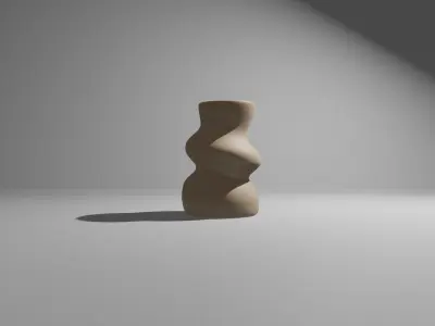A Ceramic Vase Model 3D model
