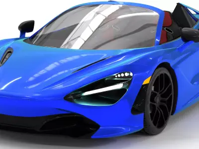 McLaren 720S Spider 3D model