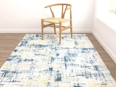 Rugs No 1060 Low-poly 3D model