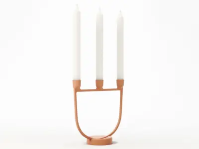 Open Candelabra 3D model