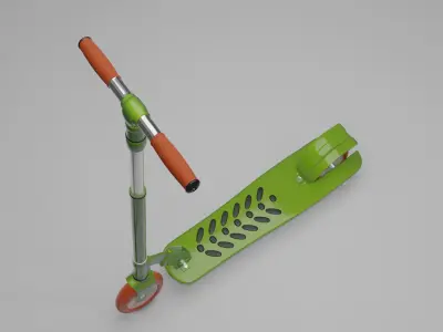 Scooter 3D model 5