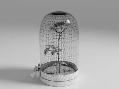 Eternity Rose 3D model