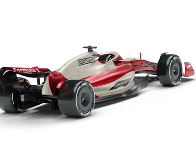 F1 2022 Car Prototype 3D model