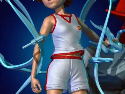 Misaka Mikoto - Figure Fan art 3D print model