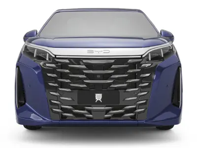 2025 BYD M9 3D model