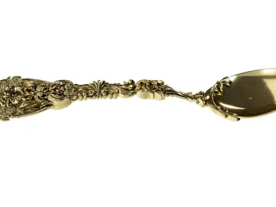 Royal Gold Premium Elite Spoon 3D model