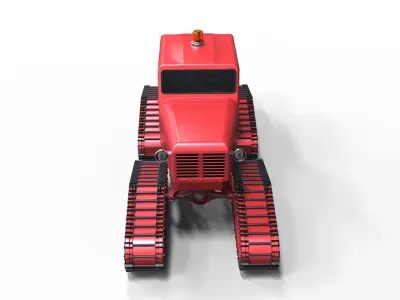 Tucker Sno-Cat 442a 3D model