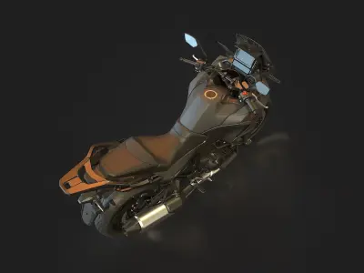 Base model  Honda NT 1100 2025 3D model