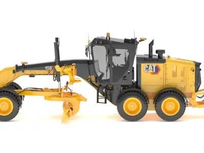 CAT 150 Motor Grader 3D model