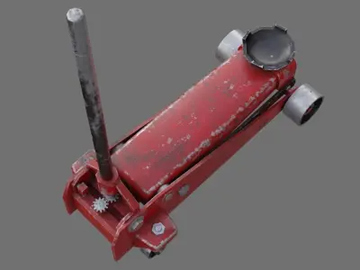 Car Jack 1A Low-poly 3D model