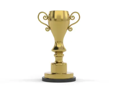 Trophy Cups 3D model 51