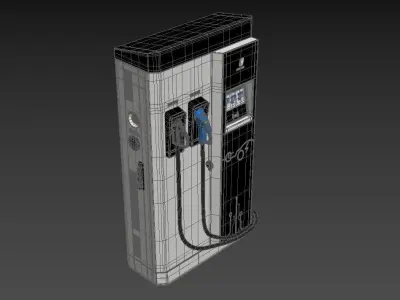 Circutor Raption 50 EV Fast Charging Station 3D model