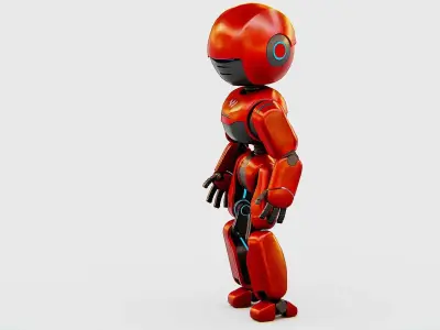 TOY BOT MESSY  Rigged for Unreal Engine - Unity - MIXAMO  3D model