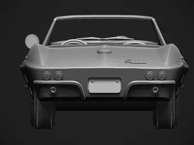 Chevrolet Corvette Sting Ray  3D print model