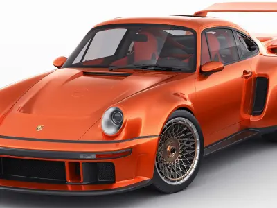 Singer 911 DLS Turbo Track 3D model