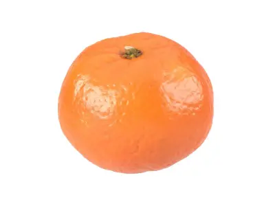 Photorealistic Clementine 3D Scan 3D model