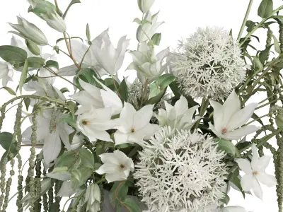 Flower In Vase 101 3D model