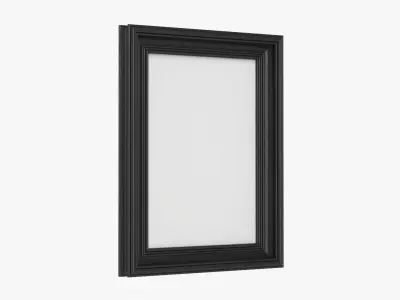 Frame portrait with picture 02 3D model
