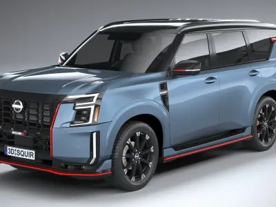 Nissan Armada Nismo 2026 3D model