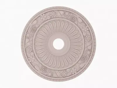 Classic Ceiling Medallion 27  3D model