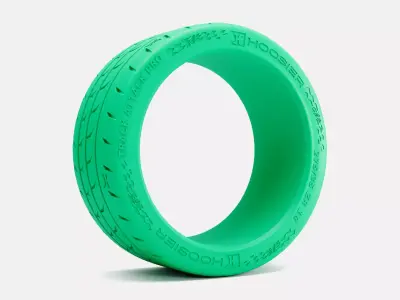 18x10 Hoosier Track Attack Pro Tire 275 35 R18 3D print model