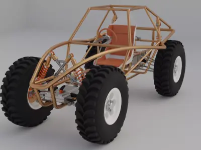 Buggy offroad 3D model