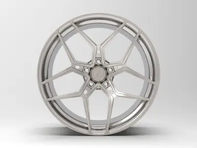 Custom-Rim-Wheel-AB5 stainless steel wheel 3D print model