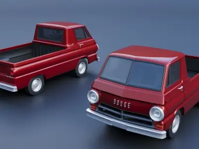 Dodge A100 Pickup 3D print model