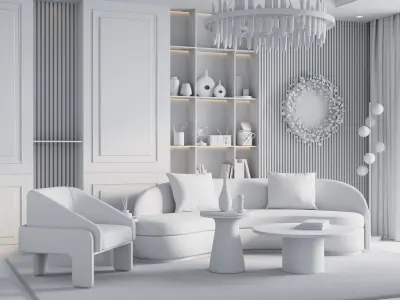 interior 021 3D model