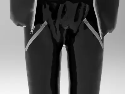 Full Set outfit- Jacket- Shirt- Pant 3D model