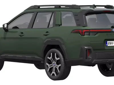 Subaru Outback 2026 3D model