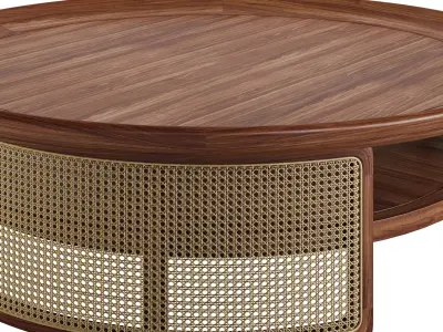 Clara Round Coffee Table 3D model