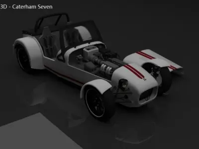 Caterham Seven 270  3D model