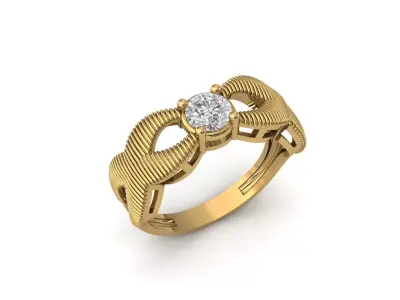 Rings for Women Womens Rings Stone Ring Ready STL 3DM Models  3D print model 17