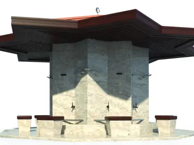 FOUNTAIN - SHADIRVAN - 03 3D model