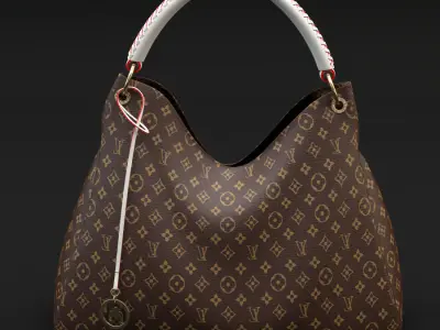 Bag Louis Vuitton Brown 3D model