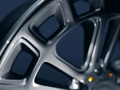 Truck Wheel Rim 3D model