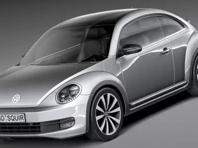 Volkswagen Beetle 2012 3D model