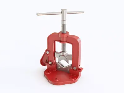 Pipe vice 3D model