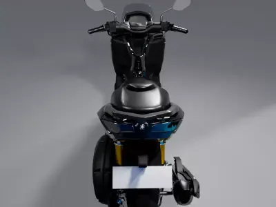 Yamaha N-max Neo turbo  Low-poly 3D model