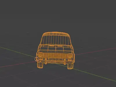 LADA VAZ 1200 3D model