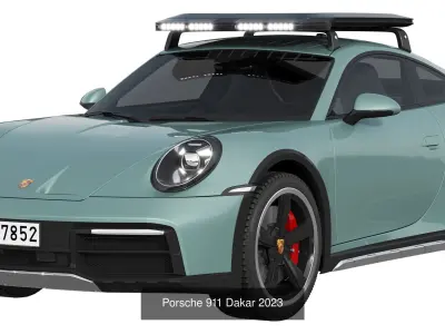 HQ cars collection 31 3D Model Pack