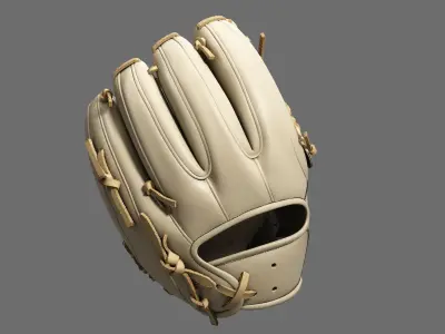 baseball glove a02 3D model