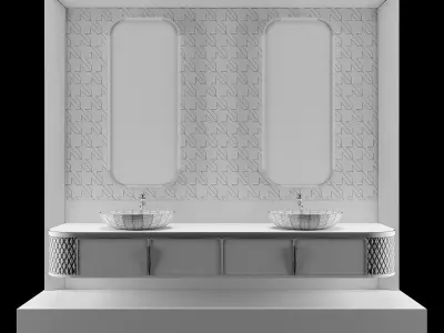 LUXURY - Wash Basin 06 3D model